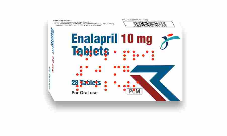 Enalapril 10 mg Tablets